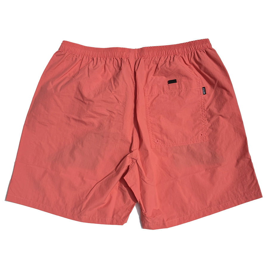 POLeR OUTDOOR STUFF(ポーラーアウトドアスタッフ) / ワイドショーツ 短パン / NYLON WIDE STUFF SHORTS 6inch - SALMON / 261MCV0019 / メンズ