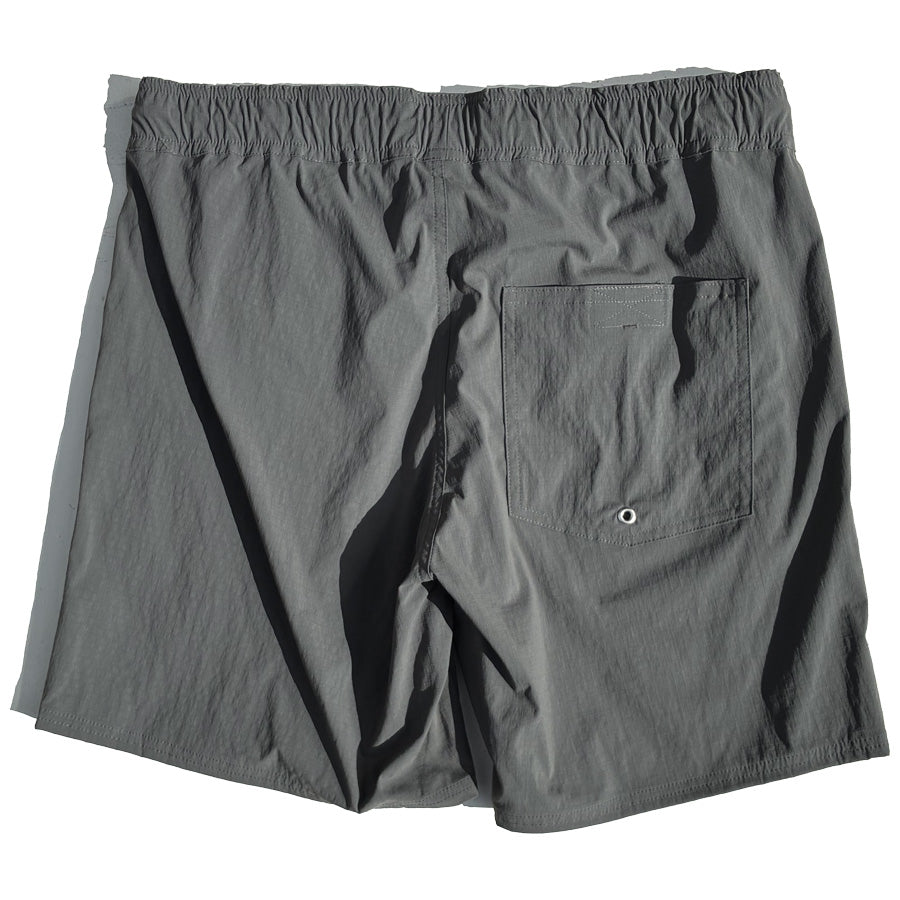 THE HARD MAN(ザハードマン)/ ハイブリッドショーツ ストレッチ街履きボードショーツ /  Neon tag shorts- Gray /THM-0685/メンズ WAX