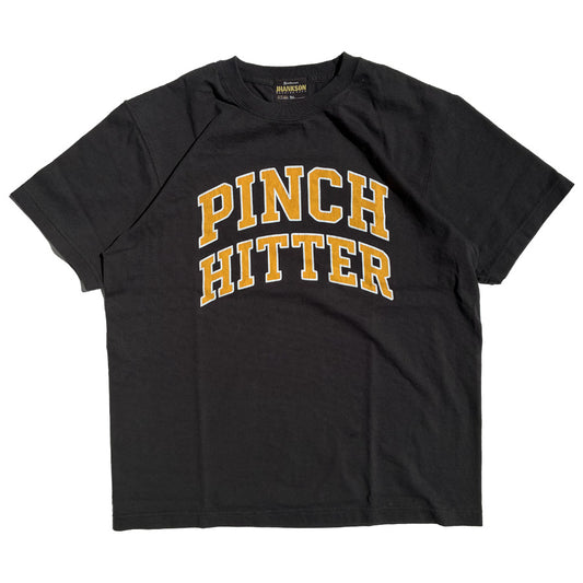 JHANKSON（ジャンクソン） / ピンチヒッター 半袖Tシャツ / PINCH HITTER TEE - BLACK / JH26SS-010CS
