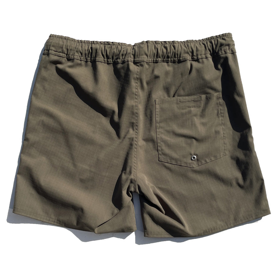 THE HARD MAN(ザハードマン)/ 街履きボードショーツ /  THM standard shorts- Khaki / THM-0703 / メンズ  WAX