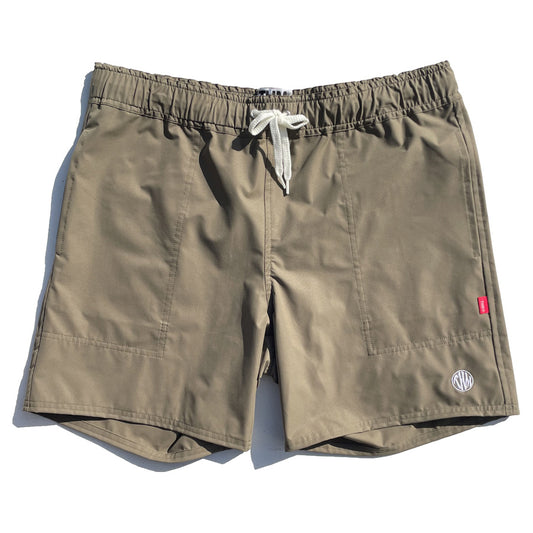 THE HARD MAN(ザハードマン)/ 街履きボードショーツ /  Standard shorts- Khaki / THM-0705 / メンズ  WAX