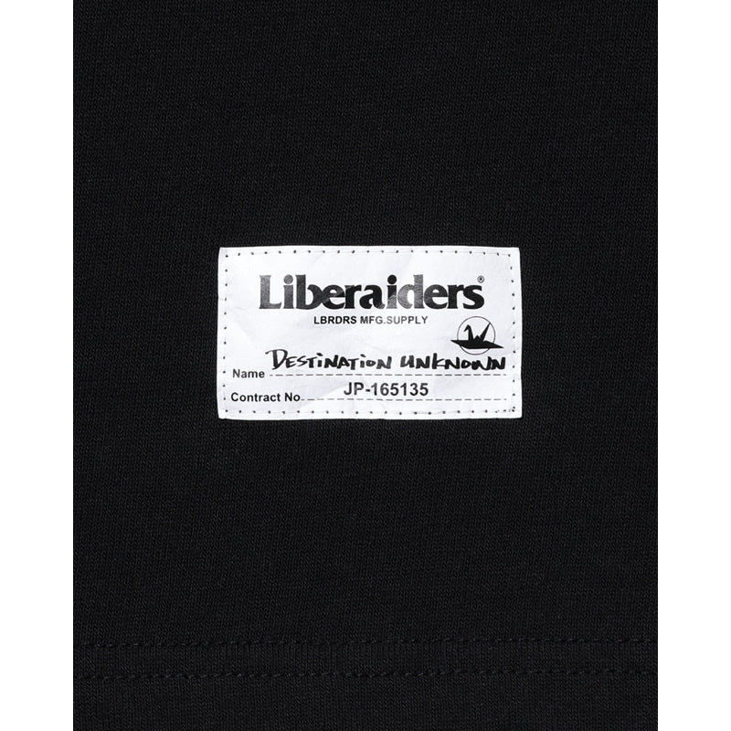 LIBERAIDERS(リベレイダース) / 半袖 Tシャツ / LR HEAVY WEIGHT TEE - BLACK / 736252601/ メンズ
