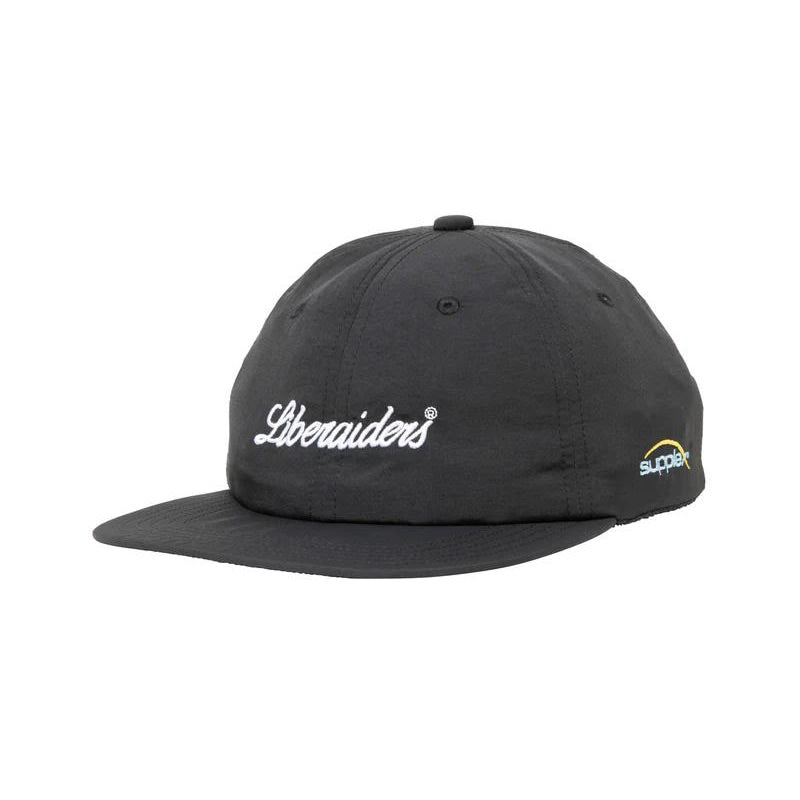 LIBERAIDERS(リベレイダース) / 6パネル キャップ / SUPPLEX NYLON CAP - BLACK / 739042601