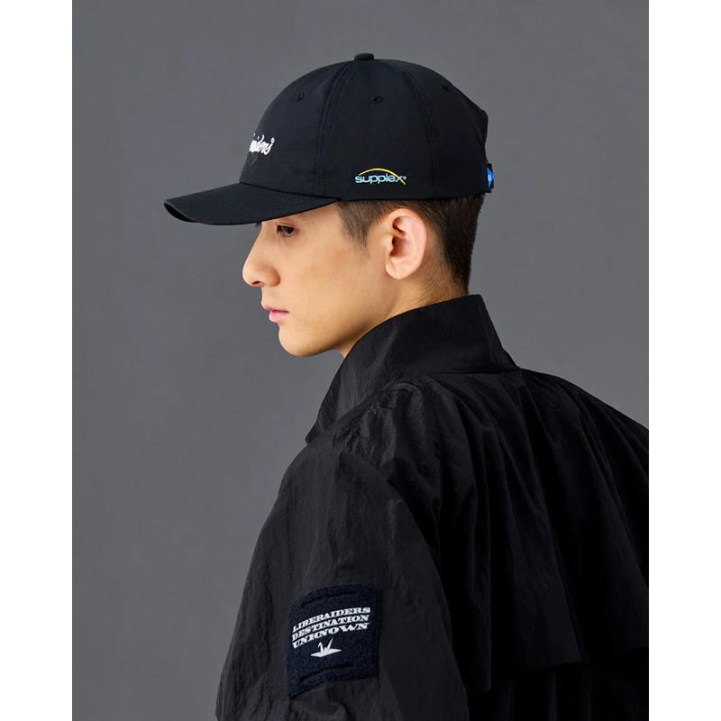 LIBERAIDERS(リベレイダース) / 6パネル キャップ / SUPPLEX NYLON CAP - BLACK / 739042601