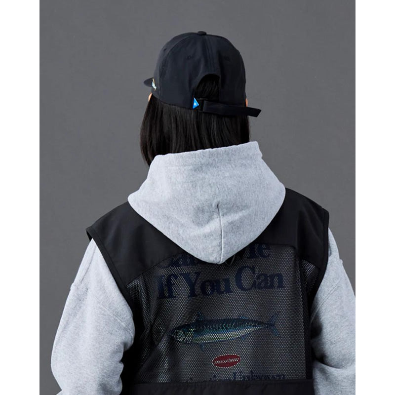 LIBERAIDERS(リベレイダース) / 6パネル キャップ / SUPPLEX NYLON CAP - BLACK / 739042601