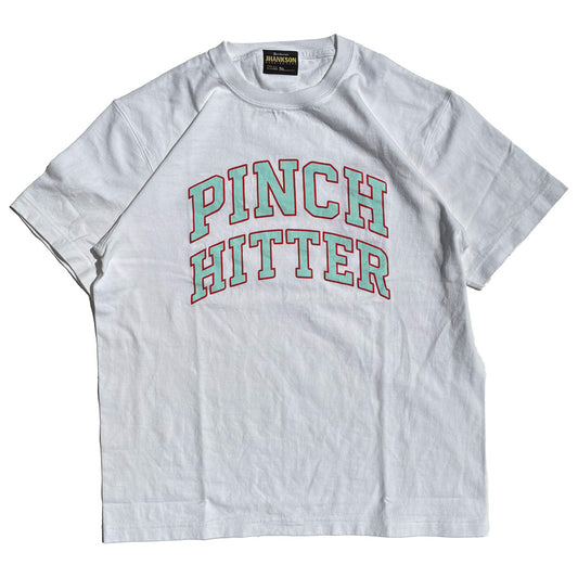 JHANKSON（ジャンクソン） / ピンチヒッター 半袖Tシャツ / PINCH HITTER TEE - WHITE / JH26SS-010CS
