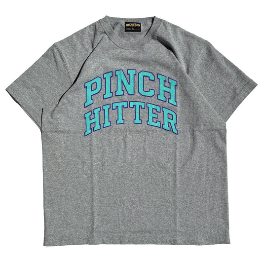 JHANKSON（ジャンクソン） / ピンチヒッター 半袖Tシャツ / PINCH HITTER TEE - ASH / JH26SS-010CS