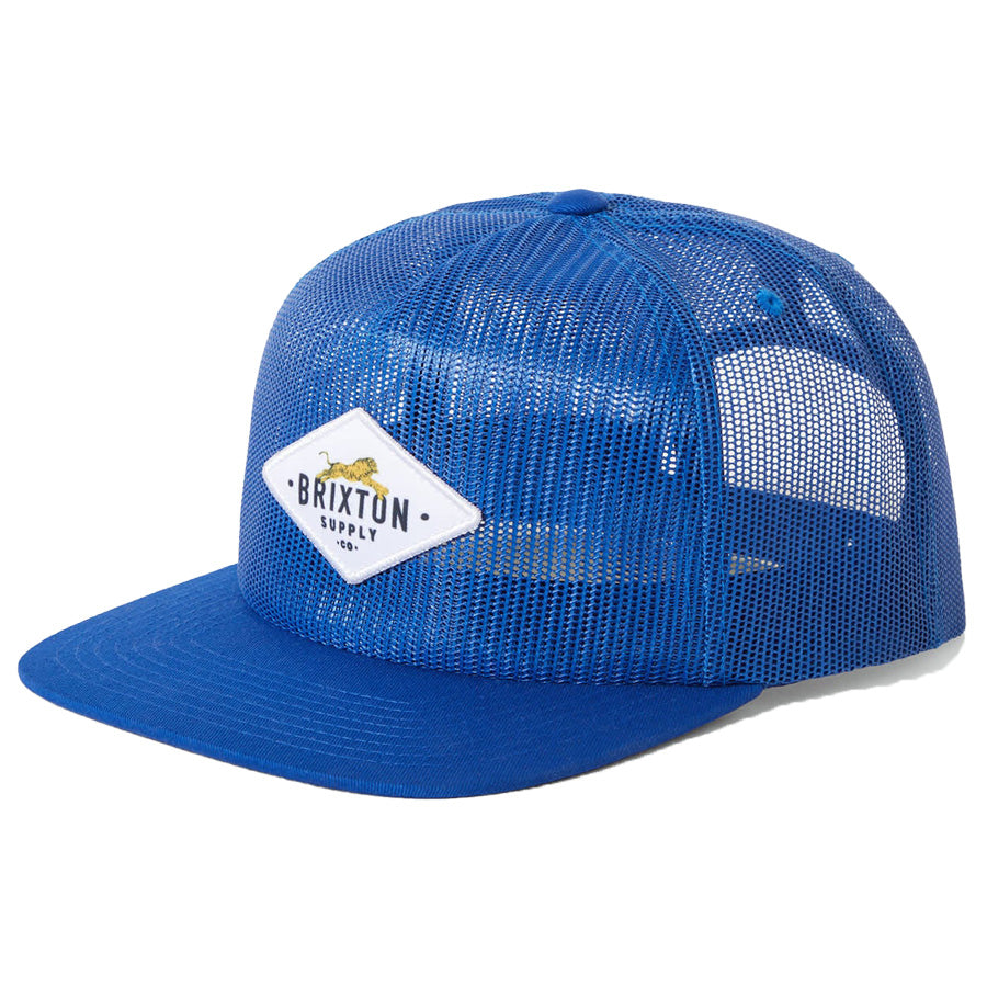 BRIXTON ( ブリクストン ) / メッシュキャップ スナップバック 帽子 / LEAPER ALL MESH TRUCKER HAT - ROYAL / 12108-ROYAL