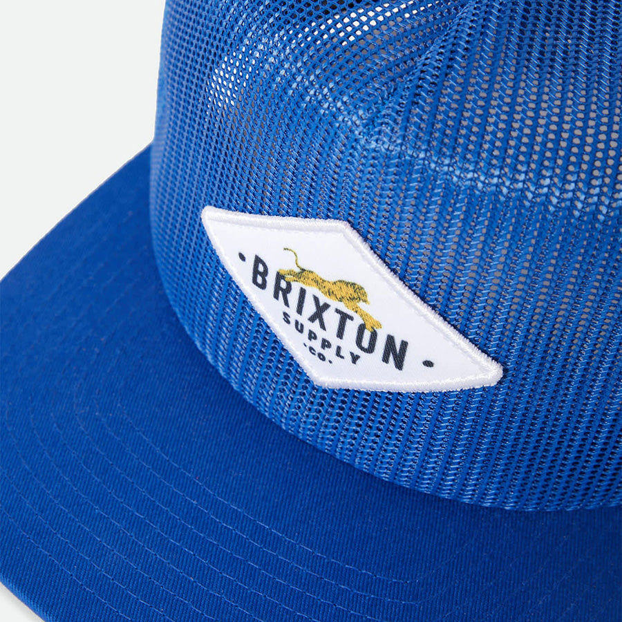 BRIXTON ( ブリクストン ) / メッシュキャップ スナップバック 帽子 / LEAPER ALL MESH TRUCKER HAT - ROYAL / 12108-ROYAL