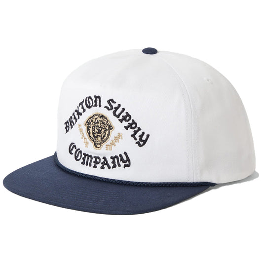 BRIXTON ( ブリクストン ) / キャップ スナップバック 帽子 / MORADO SNAPBACK - MIDNIGHT BLUE/WHITE / 12073-MDBLW