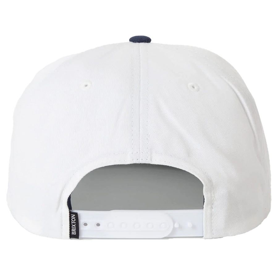 BRIXTON ( ブリクストン ) / キャップ スナップバック 帽子 / MORADO SNAPBACK - MIDNIGHT BLUE/WHITE / 12073-MDBLW