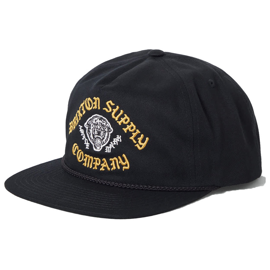 BRIXTON ( ブリクストン ) / キャップ スナップバック 帽子 / MORADO SNAPBACK - BLACK / 12073-BLACK