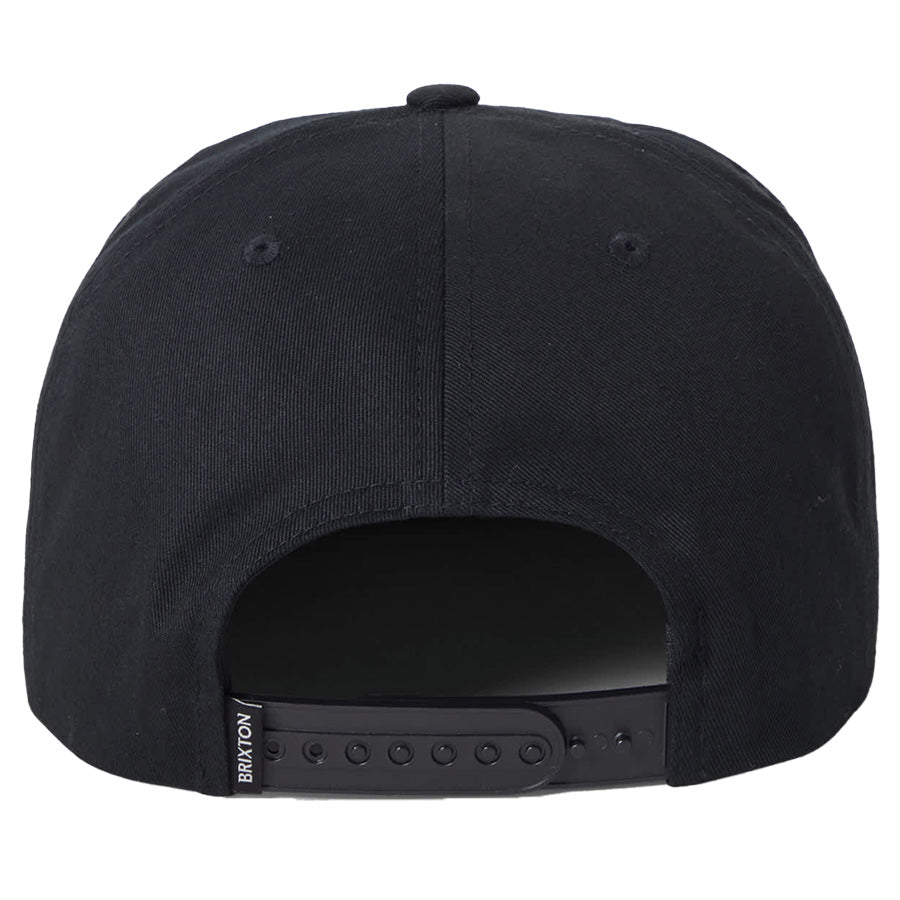 BRIXTON ( ブリクストン ) / キャップ スナップバック 帽子 / MORADO SNAPBACK - BLACK / 12073-BLACK