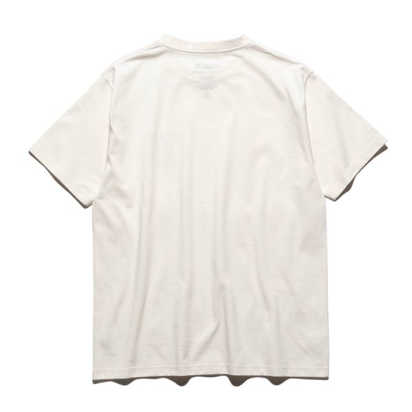 ROARK (ロアーク) / 半袖ドライTシャツ / "ROAD TRIP CLUB" FINE TECH DRY TEE - WHITE / RTJF1220-WHT / メンズ