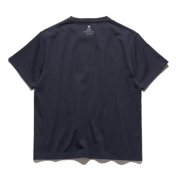 ROARK (ロアーク) /  半袖Tシャツ 厚手 / "MEDIEVAL LOGO" 14oz H/W TEE - DARK NAVY / RTJHW1220 / メンズ