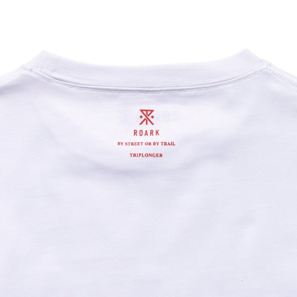 ROARK (ロアーク) /  半袖Tシャツ 厚手 / "MEDIEVAL LOGO" 14oz H/W TEE - WHITE / RTJHW1220 / メンズ