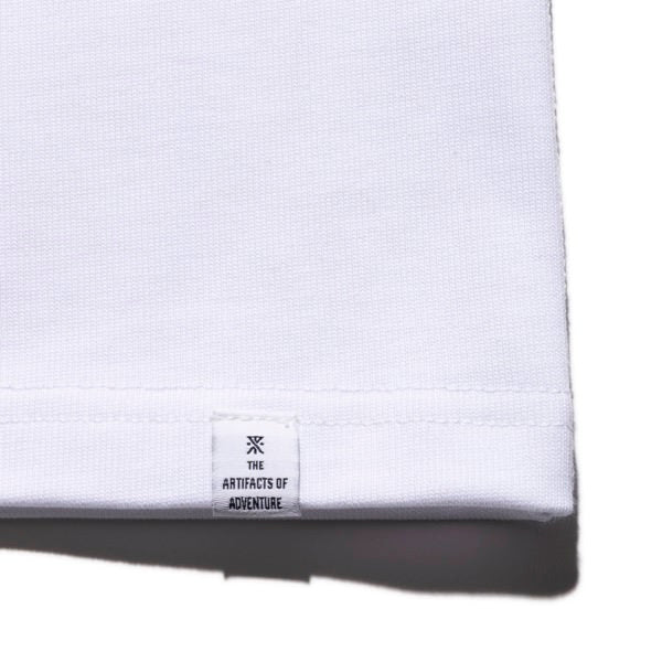 ROARK (ロアーク) /  半袖Tシャツ 厚手 / "MEDIEVAL LOGO" 14oz H/W TEE - WHITE / RTJHW1220 / メンズ