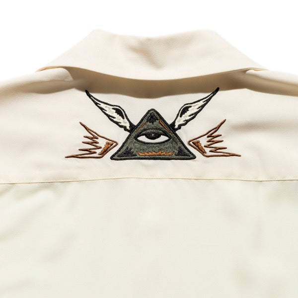 ROARK (ロアーク) / 半袖 シャツ / "AUGS PALM" GONZO S/S - UNBLEACHED AUGGIE PRINT / RWJ1221 / メンズ