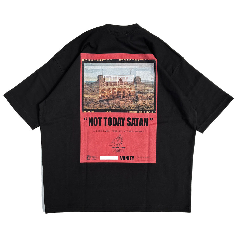 GOTHAM STORE ゴッサムストア / 半袖Tシャツ / NOT today Satan- BLACK / GS-26SS-001 / メンズ