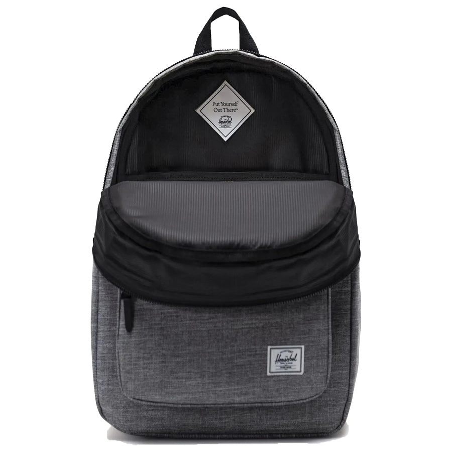 Herschel Supply ハーシェルサプライ / リュックサック バックパック / SETTLEMENT BACKPACK  - RAVEN CROSSHATCH / 11407-00909 / 23L