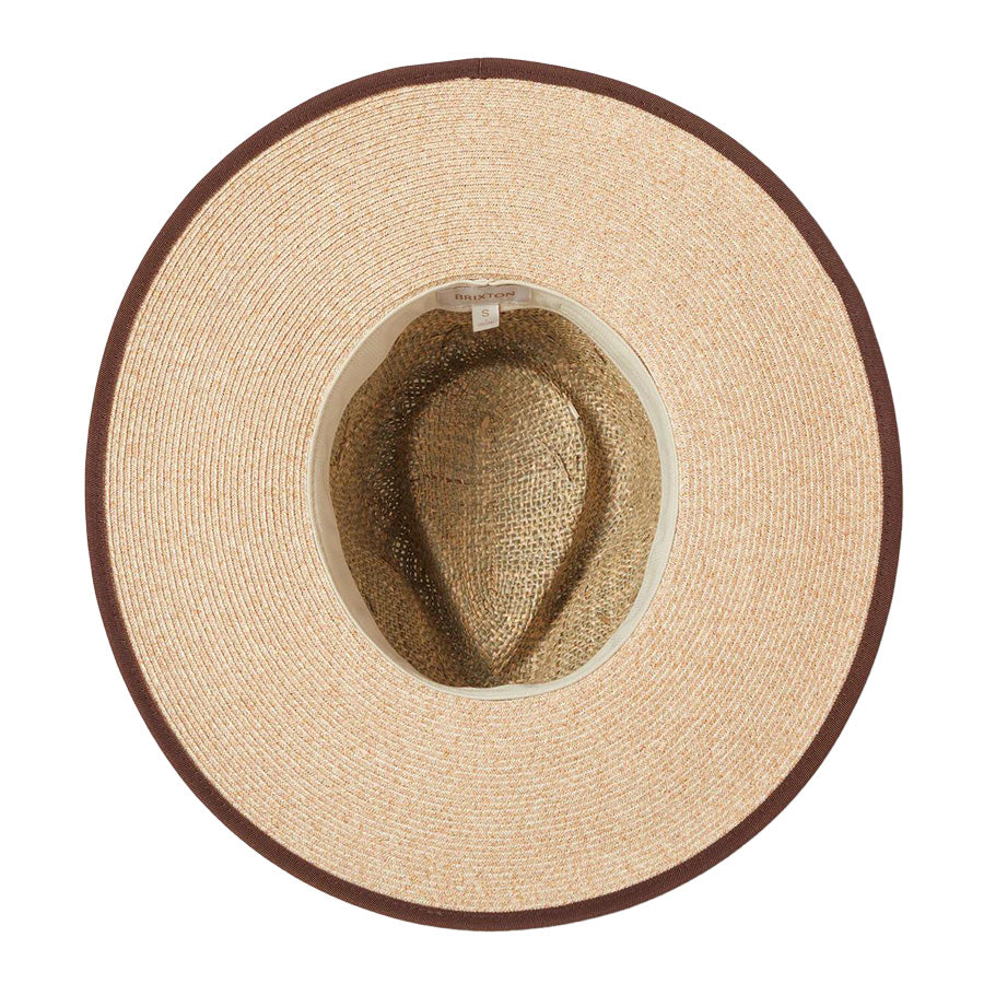 BRIXTON ( ブリクストン ) / ストローハット 帽子 麦わら / NOVA SEAGRASS STRAW HAT - NATURAL x BLACK / 12066-NABLK