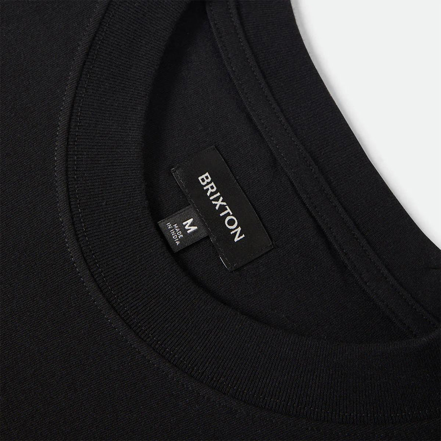 BRIXTON ( ブリクストン ) / Tシャツ 半袖 / WILSHRE S/S BOXED CROP - BLACK / 17549 - BLACK