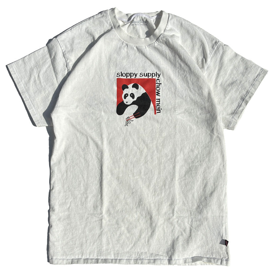 SLOPPY(スラッピー) / 厚手 半袖 Tシャツ / CHOW MEIN - WHITE / SL26SS-004 / メンズ MADE IN USA