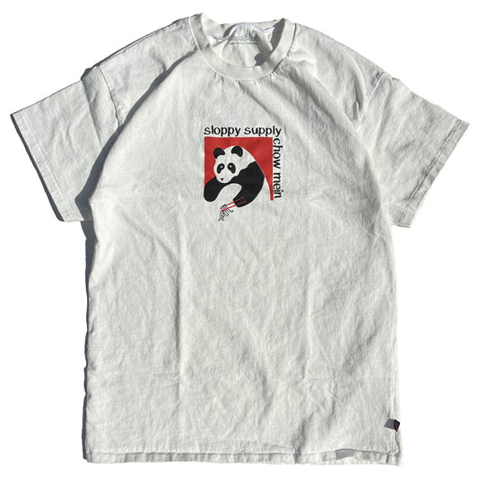 SLOPPY(スラッピー) / 厚手 半袖 Tシャツ / CHOW MEIN - WHITE / SL26SS-004 / メンズ MADE IN USA