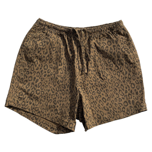 WAX(ワックス)  / ショートパンツ ショーツ / LEOPARD SHORTS - BROWN / WX-0501 / メンズ THM