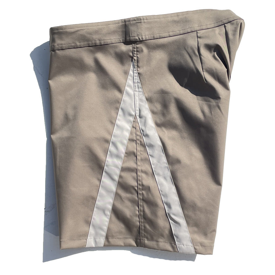 THE HARD MAN(ザハードマン)/ ストレッチ サーフショーツ ボードショーツ 水着 / Air force standard baggies - SAND GRAY / THM-0701 / 日本製 メンズ