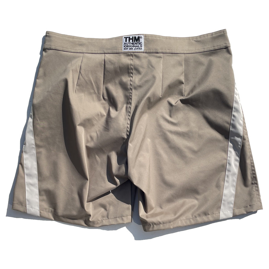THE HARD MAN(ザハードマン)/ ストレッチ サーフショーツ ボードショーツ 水着 / Air force standard baggies - SAND GRAY / THM-0701 / 日本製 メンズ