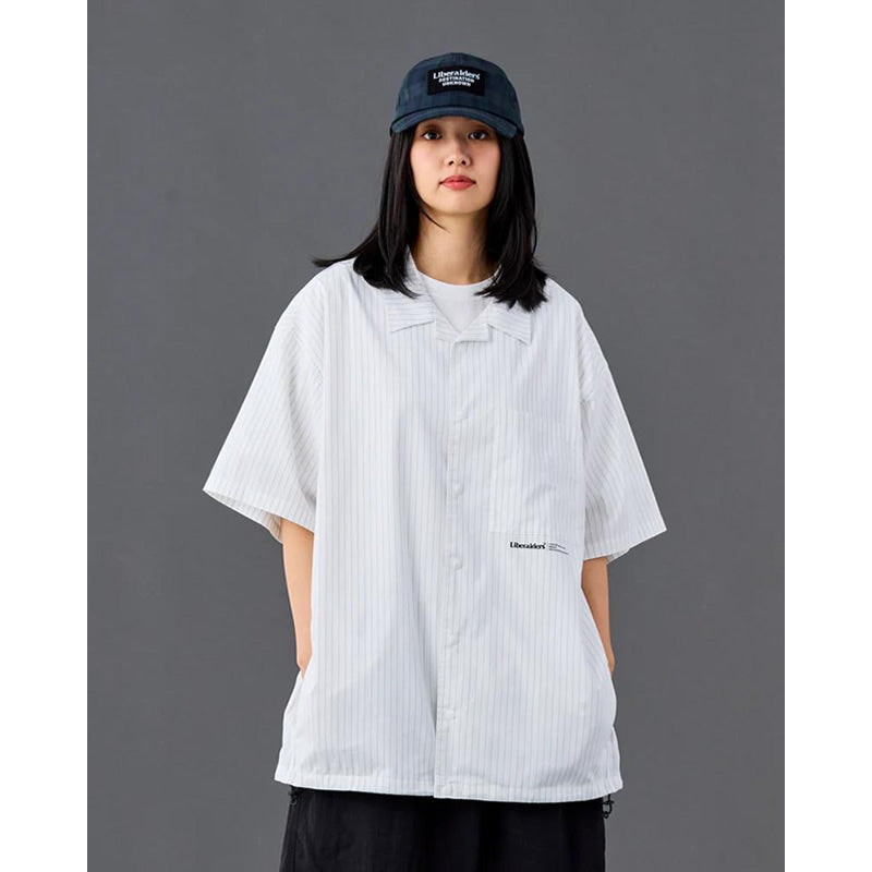 LIBERAIDERS(リベレイダース) / 半袖 シャツ / DOTAIR S/S SHIRT - WHITE/ 732032601/ メンズ