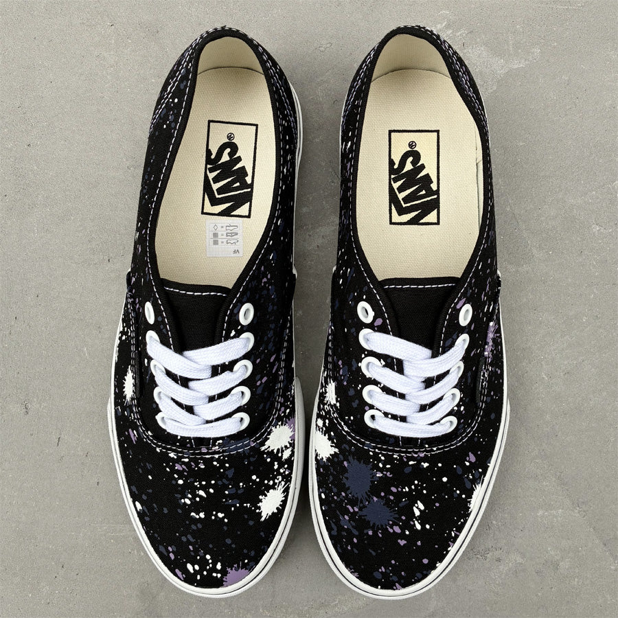 VANS バンズヴァンズ / ローカット スニーカー /  AUTHENTIC - SPLATTER BLACK x MULTI / VN000D7YBMV / メンズ