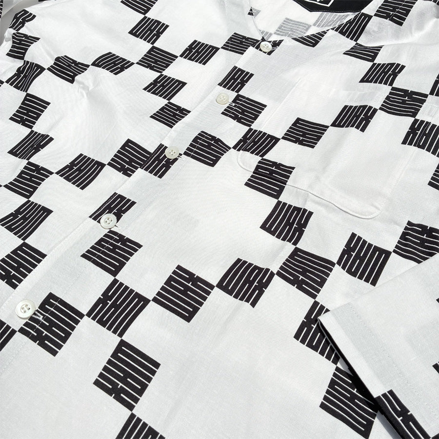 WAX(ワックス) / 鯉口シャツ  角字 / Koikuchi-shirts "Kakuji" - 白 / WX-0524 / メンズ THM