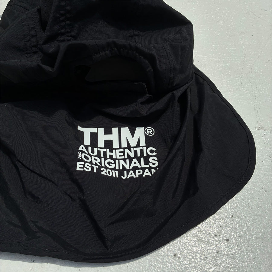 THM(ザ ハードマン) / サーフキャップ サンシェイドウォーターキャップ / SUNSHADE WATER CAP - BLACK / THM-0683 / THM