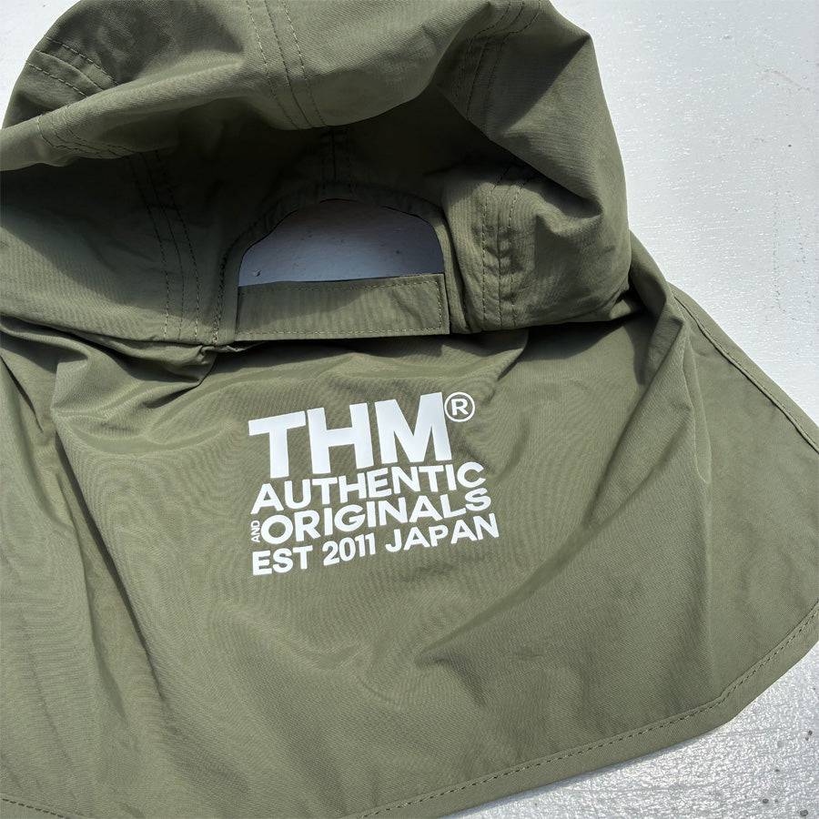 THM(ザ ハードマン) / サーフキャップ サンシェイドウォーターキャップ / SUNSHADE WATER CAP - KHAKI / THM-0683 / THM
