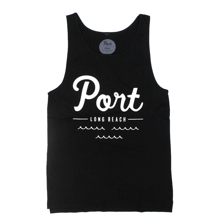 PORT LBC (ポート) / 半袖 Tシャツ / PORT TANKTOP - BLACK / メンズ