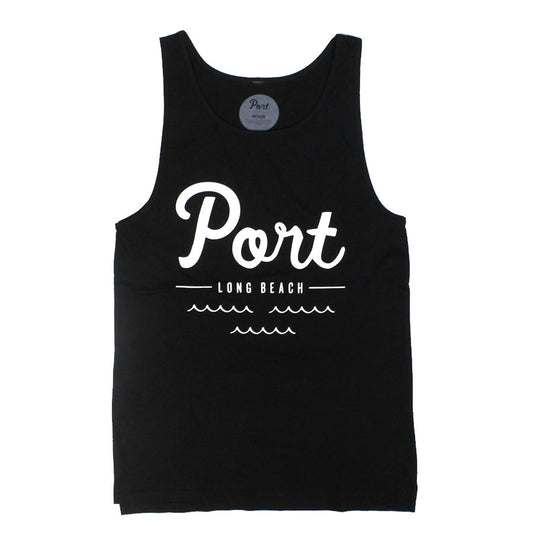 PORT LBC (ポート) / 半袖 Tシャツ / PORT TANKTOP - BLACK / メンズ