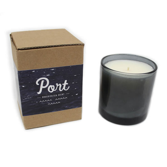 PORT LBC (ポート) / mine design(マイン デザイン) アロマ キャンドル ロウソク / BRACKISH SEA SCENT