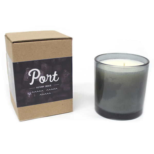 PORT LBC (ポート) / mine design(マイン デザイン) アロマ キャンドル ロウソク /AUTUM EMBER CANDLE
