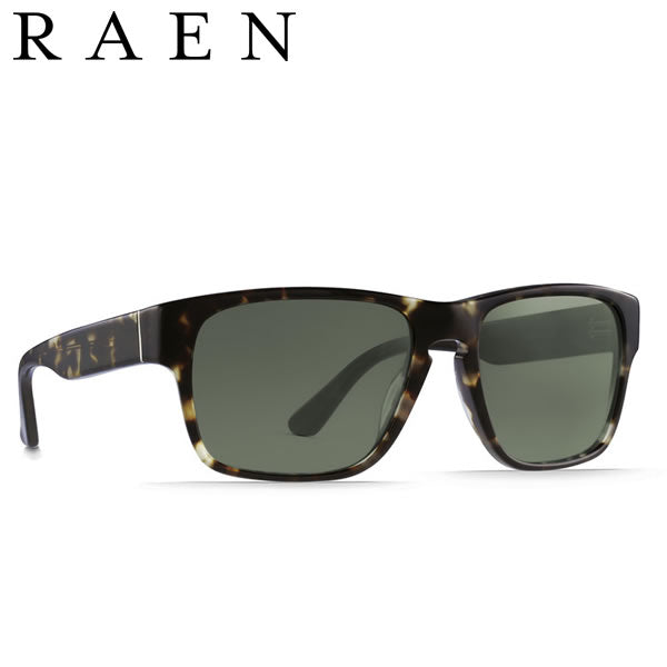 RAEN Optics レーン サングラス / YUMA - Green / Brindle Tortoise / 正規代理店 / YMA-017-GRN