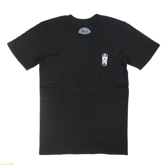 PORT LBC (ポート) / 半袖 Tシャツ / TIKI TEE - BLACK / メンズ