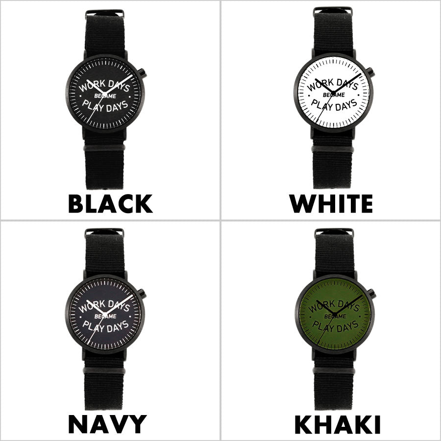 PLAY DESIGN プレイデザイン / P01TIME / WDBPD ANALOG / 4カラー展開    【リストウォッチ・腕時計】