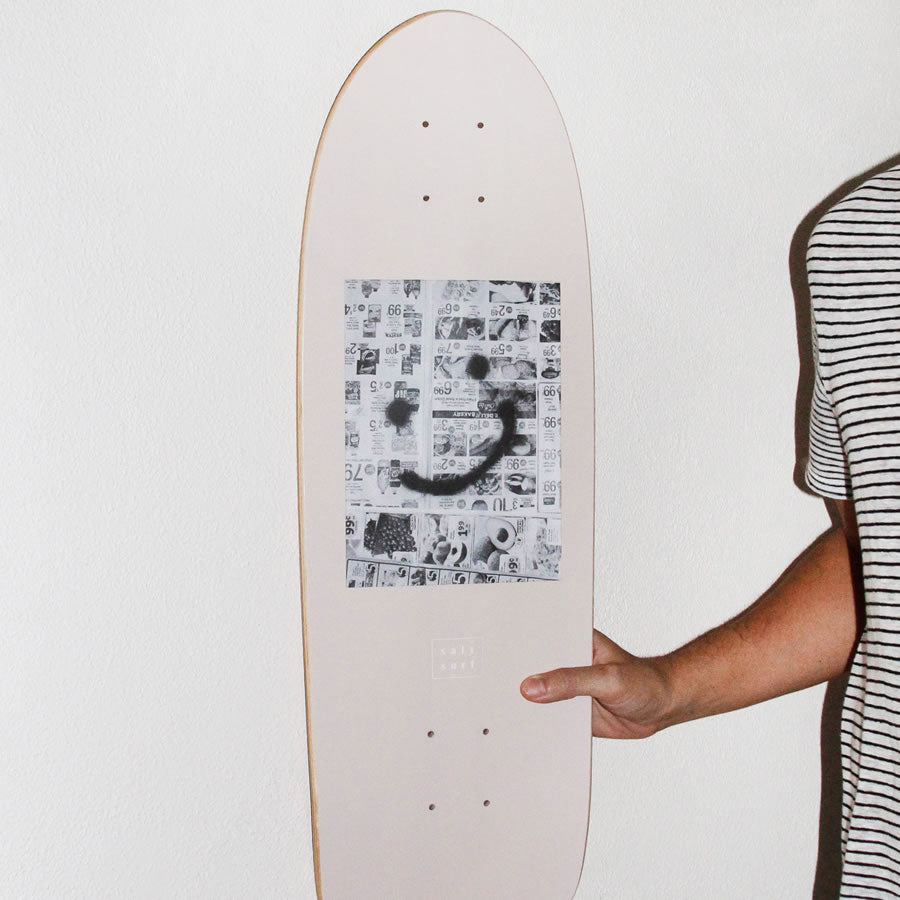 SALT SURF(ソルトサーフ) / GOOD NEWS SKATE DECK /スケートボードデッキ クルーザー/  MADE IN U.S.A