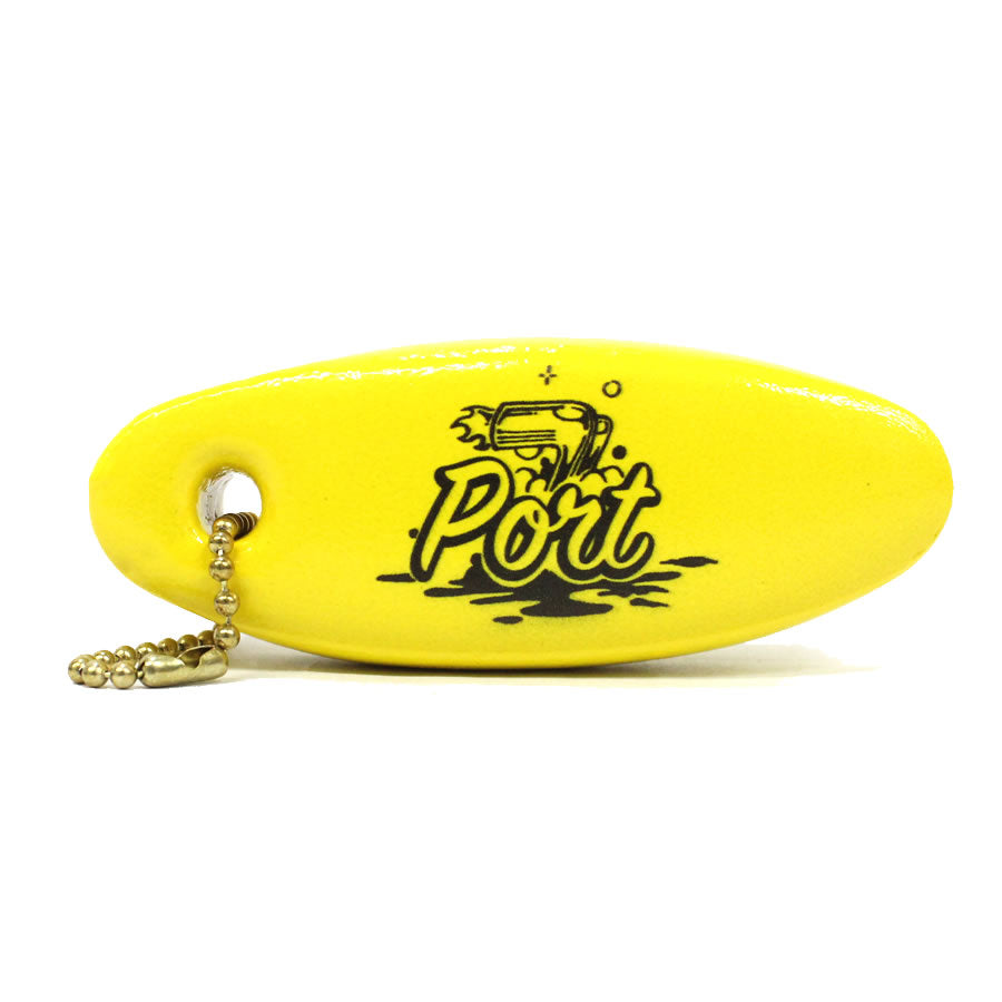 PORT LBC (ポート) / キーホルダー / PIPES FLOAT KETCHAIN - YELLOW