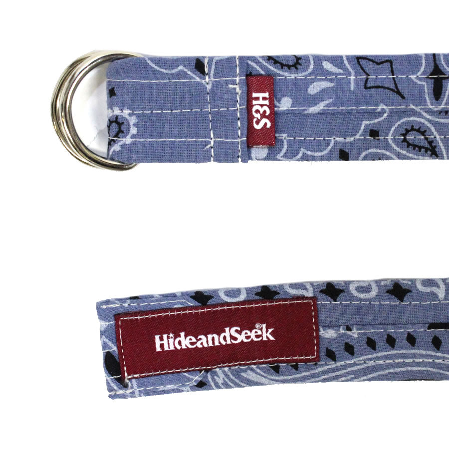 HIDE AND SEEK(ハイドアンドシーク)/ ベルト / BANDANNA BELT - CHAMBRAY / メンズ