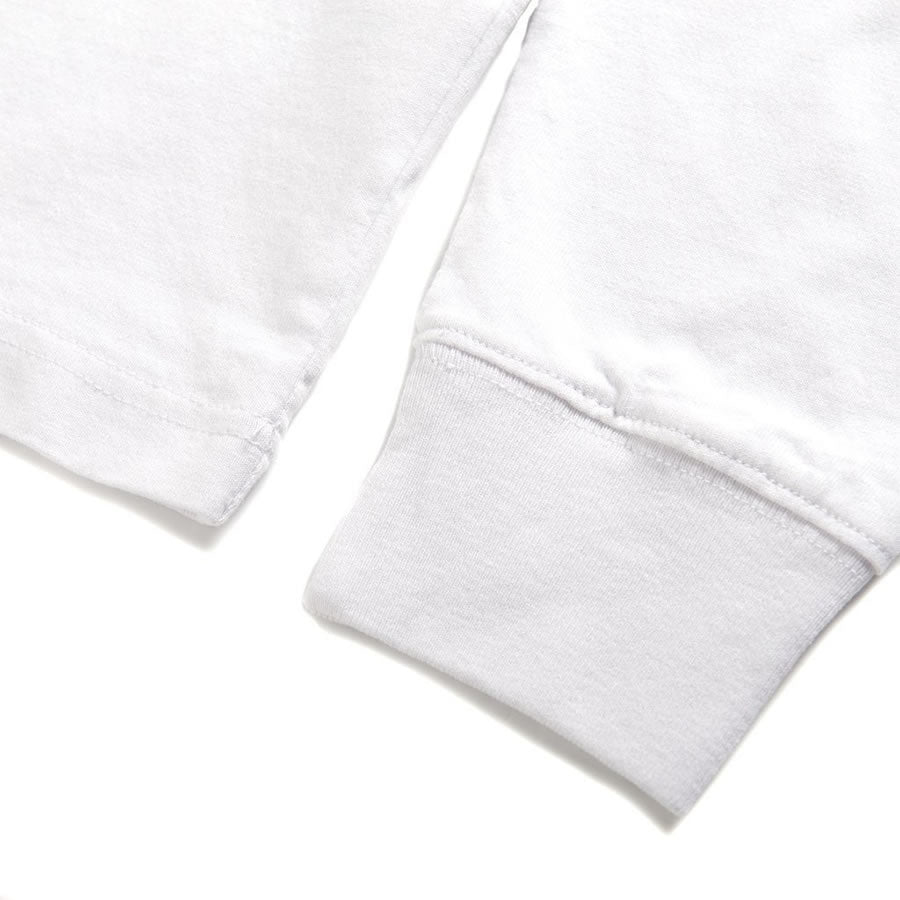 DEUS EX MACHINA ( デウス エクス マキナ ) Tシャツ ロンT 長袖 / VENICE ADDRESS LS TEE - WHITE / DMA61831B / メンズ