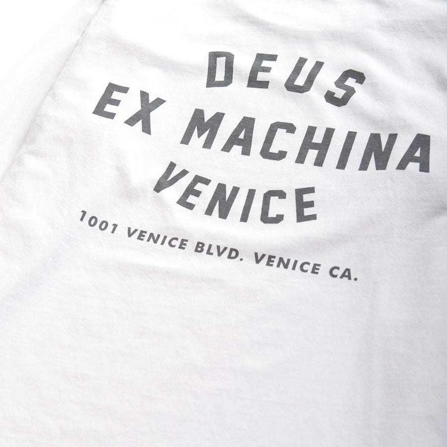 DEUS EX MACHINA ( デウス エクス マキナ ) Tシャツ ロンT 長袖 / VENICE ADDRESS LS TEE - WHITE / DMA61831B / メンズ
