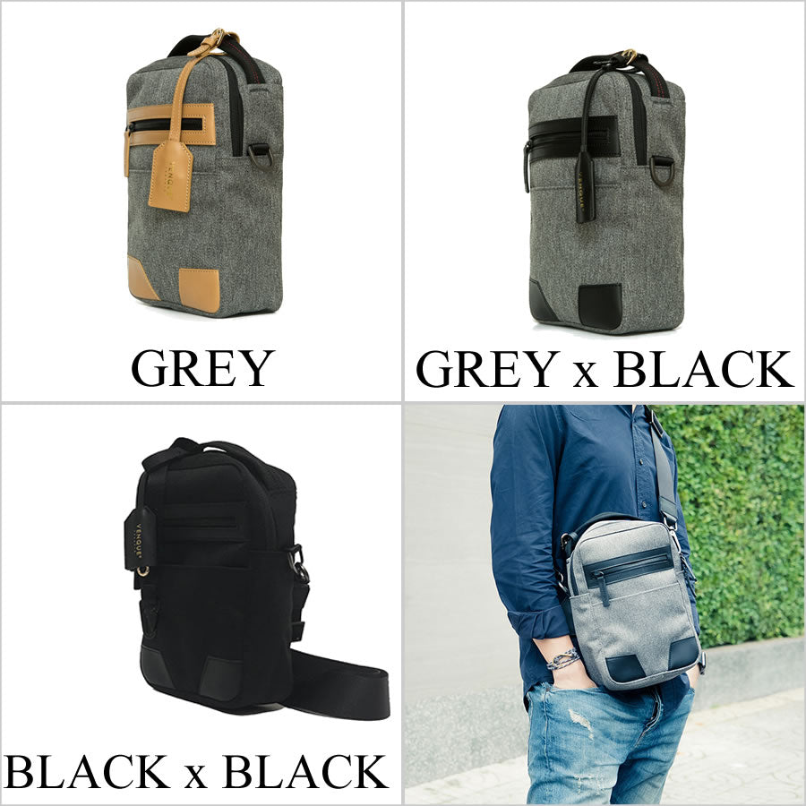 VENQUE (ヴェンク) / 防水 ボディーバッグ ポーチ / CROSSBODY - 3カラー展開 / 国内正規取扱店 / 1年間製品保証付き