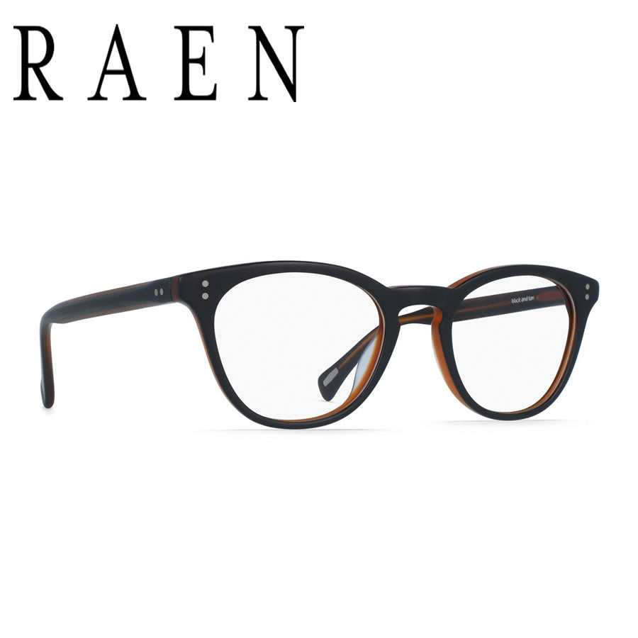RAEN Optics レーン サングラス / THE NARROWS - BLACK AND TAN x CLEAR / 正規代理店 / 200U173NRW